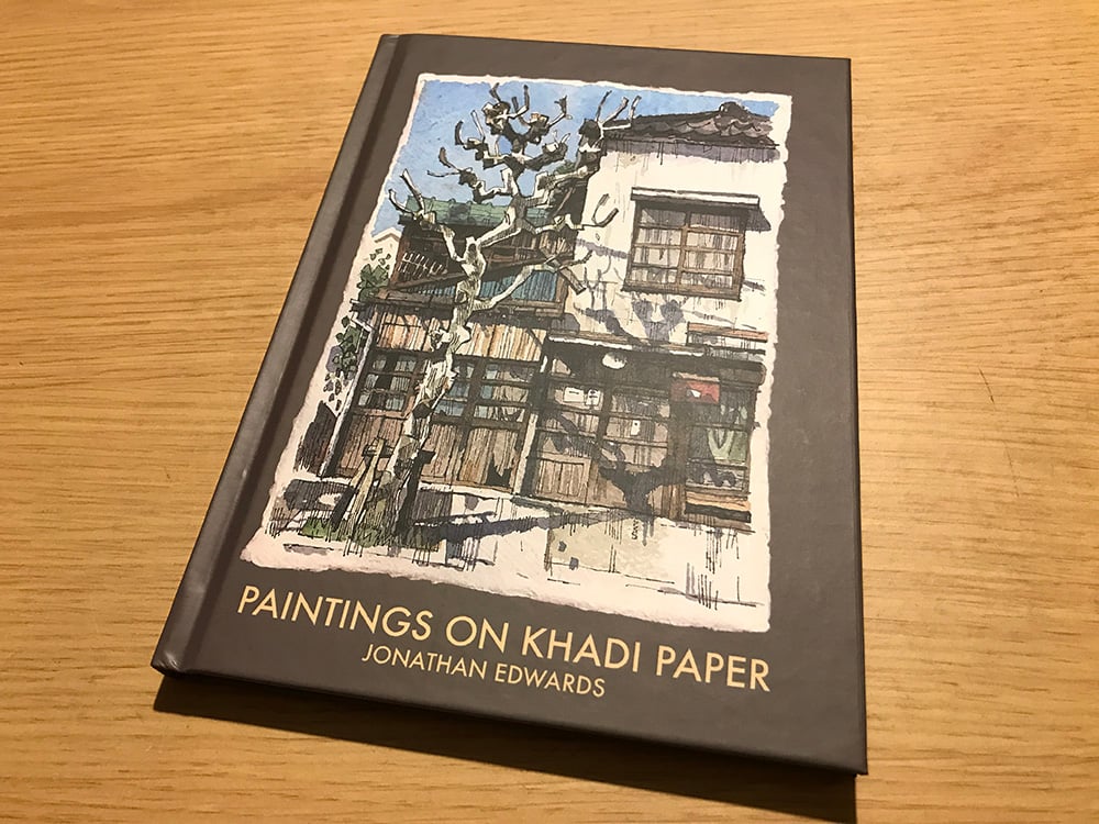 Paintings on Khadi Paper book